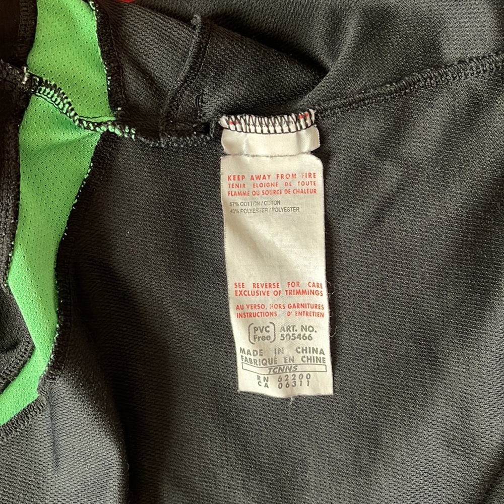Puma Sz M Mesh Hoodie Green & Black Jacket - Picture 10 of 14